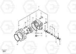 44547 Hydraulic gear pump EW130, Volvo Construction Equipment