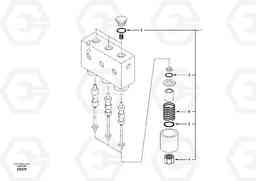 100368 Servo system, solenoid valve EW130, Volvo Construction Equipment