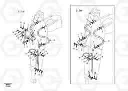 18320 Working hydraulic, dipper arm EW130, Volvo Construction Equipment