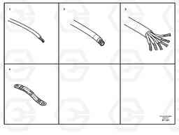 83321 Wires L110E S/N 1002 - 2165 SWE, 60001- USA,70201-70257BRA, Volvo Construction Equipment