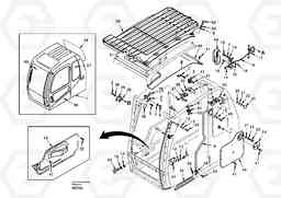 17449 Operator's cab EC210 APPENDIX FORESTRY VERSION, Volvo Construction Equipment