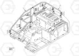 17302 Upper protection, Forestry EC210 APPENDIX FORESTRY VERSION, Volvo Construction Equipment