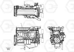 101885 Engine EC460B, Volvo Construction Equipment