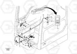 45457 Lower wiper EC460B SER NO INT 11515- EU&NA 80001-, Volvo Construction Equipment