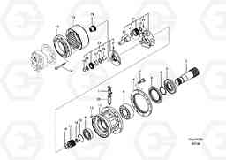 53031 Swing gearbox EC460B, Volvo Construction Equipment