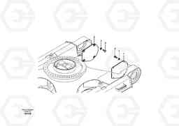 8284 Protective plate for travel motor EC460B SER NO INT 11515- EU&NA 80001-, Volvo Construction Equipment