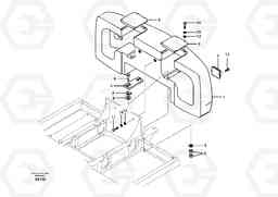 48005 Counterweights EC460B, Volvo Construction Equipment