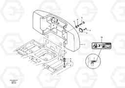 36580 Counterweights, Removal EC460B, Volvo Construction Equipment