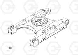 9430 Undercarriage frame EC460B SER NO INT 11515- EU&NA 80001-, Volvo Construction Equipment