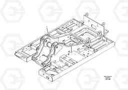 61661 Upper frame EC460B SER NO INT 11515- EU&NA 80001-, Volvo Construction Equipment