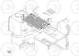 10312 Cover, control valve EC460B, Volvo Construction Equipment