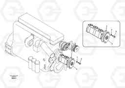 27390 Hydraulic system, oil cooling pump mount EC460B, Volvo Construction Equipment