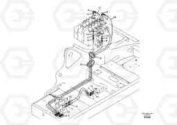 40466 Servo system, control valve to remote control valve pedal EC460B, Volvo Construction Equipment