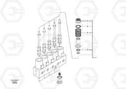 97645 Servo system, solenoid valve EC460B, Volvo Construction Equipment