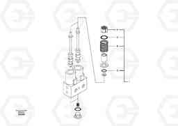 98647 Servo system, solenoid valve EC460B, Volvo Construction Equipment