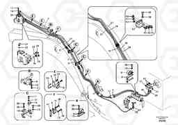 41574 Working hydraulic, dipper arm rupture EC460B, Volvo Construction Equipment