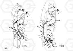 59262 Working hydraulic, hammer and shear for dipper arm EC460B, Volvo Construction Equipment