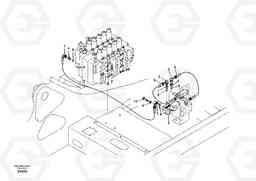 19142 Working hydraulic, hammer and shear for 2nd pump flow EC460B, Volvo Construction Equipment