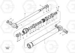 86885 Dipper arm cylinder EC460B, Volvo Construction Equipment