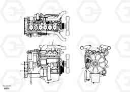 3935 Engine EC360B, Volvo Construction Equipment