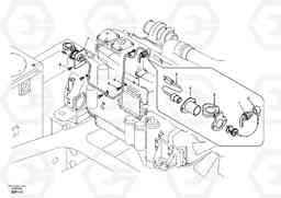 62280 Engine block heater EC360B, Volvo Construction Equipment