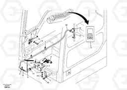 57215 Lower wiper EC360B, Volvo Construction Equipment