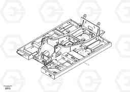 87534 Upper frame EC360B SER NO INT 12152- EU&NA 80001-, Volvo Construction Equipment