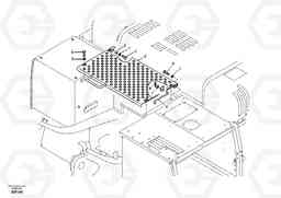 17535 Cover, control valve EC360B, Volvo Construction Equipment