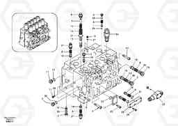 76276 Main control valve, relief valve and dipper arm holding EC360B, Volvo Construction Equipment