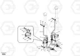 87578 Working hydraulic, boom cylinder EC360B SER NO INT 12152- EU&NA 80001-, Volvo Construction Equipment