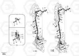 87364 Working hydraulic, quick fit on dipper arm EC360B SER NO INT 12152- EU&NA 80001-, Volvo Construction Equipment