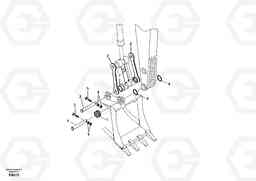 21682 Linkage for no bucket EC330B SER NO INT 10713- EU&NA 80001-, Volvo Construction Equipment