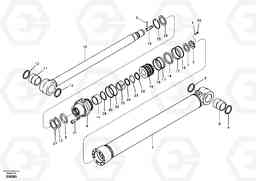 90937 Dipper arm cylinder EC360B, Volvo Construction Equipment