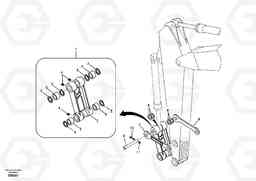 100784 Links to connecting rod EC330B SER NO INT 10713- EU&NA 80001-, Volvo Construction Equipment