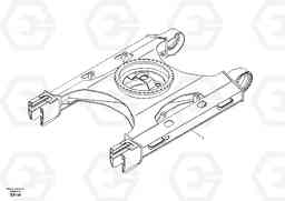 63860 Undercarriage frame EC330B, Volvo Construction Equipment