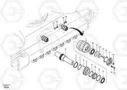 37690 Top roller EC330B, Volvo Construction Equipment