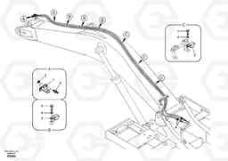 41902 Working hydraulic, slope and rotator on boom EC330B, Volvo Construction Equipment