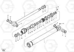 88686 Boom cylinder EC330B, Volvo Construction Equipment