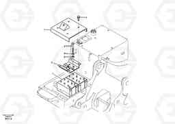 2341 Battery with assembling details EC290B, Volvo Construction Equipment