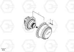 28202 Travel motor with mounting parts EC290B SER NO INT 13562- EU & NA 80001-, Volvo Construction Equipment