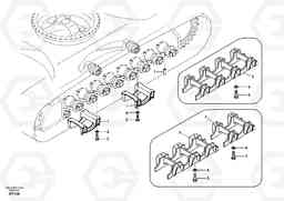 49292 Undercarriage, track guards EC290B, Volvo Construction Equipment