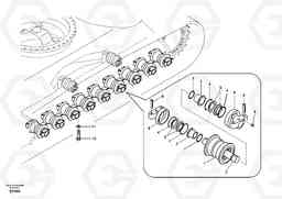 13417 Bottom roller EC290B SER NO INT 13562- EU & NA 80001-, Volvo Construction Equipment