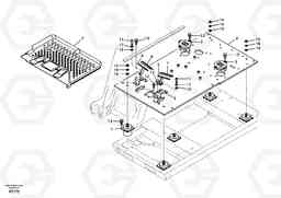 25954 Cabin floor EC290B SER NO INT 13562- EU & NA 80001-, Volvo Construction Equipment