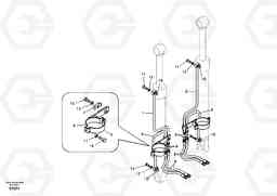 17179 Working hydraulic, boom cylinder EC290B, Volvo Construction Equipment