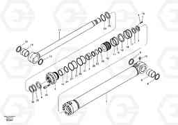 106174 Boom cylinder EC290B SER NO INT 13562- EU & NA 80001-, Volvo Construction Equipment