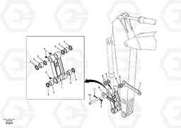 100517 Links to connecting rod EC290B, Volvo Construction Equipment