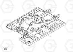 61879 Upper frame EC240B, Volvo Construction Equipment