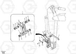 100714 Links to connecting rod EC210B, Volvo Construction Equipment