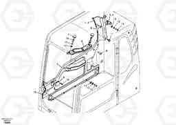 41556 Operator's cab EW140B, Volvo Construction Equipment