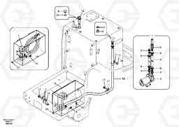 90061 Fuel filling pump with assembling details EC140B PRIME S/N 15001-, Volvo Construction Equipment